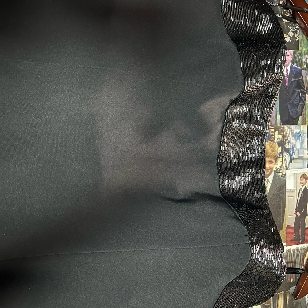 Bob Mackie Beaded Trim Gown - Picture 4 of 8